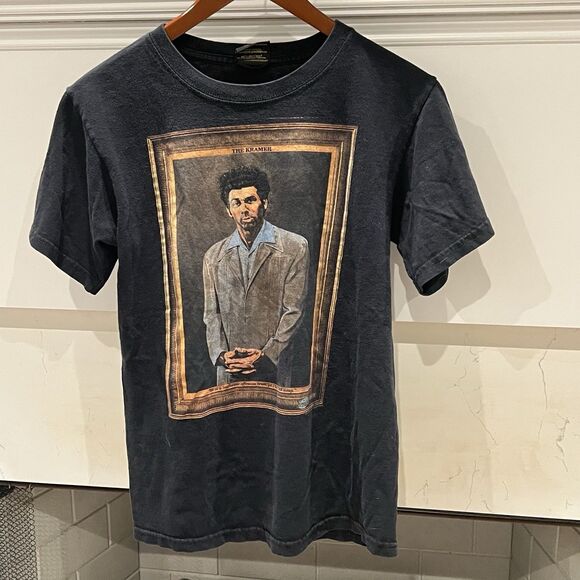 VTG  The Kramer portrait t shirt official Rare Seinfeld Size Small - Picture 1 of 8